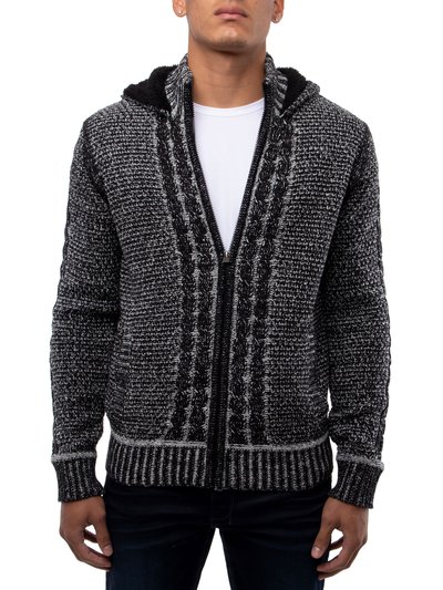 X RAY Men's Full-zip Knit Sweater Jacket product