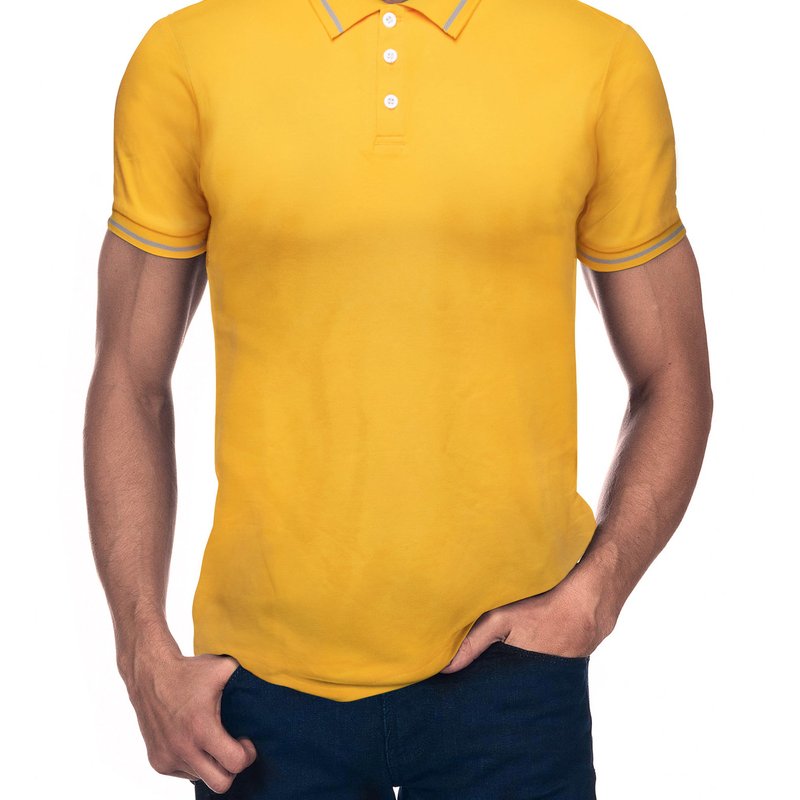 Shop X-ray Mens Polo Shirts | Golf Shirts For Men | Polo Shirts For Men Short Sleeve In Gold