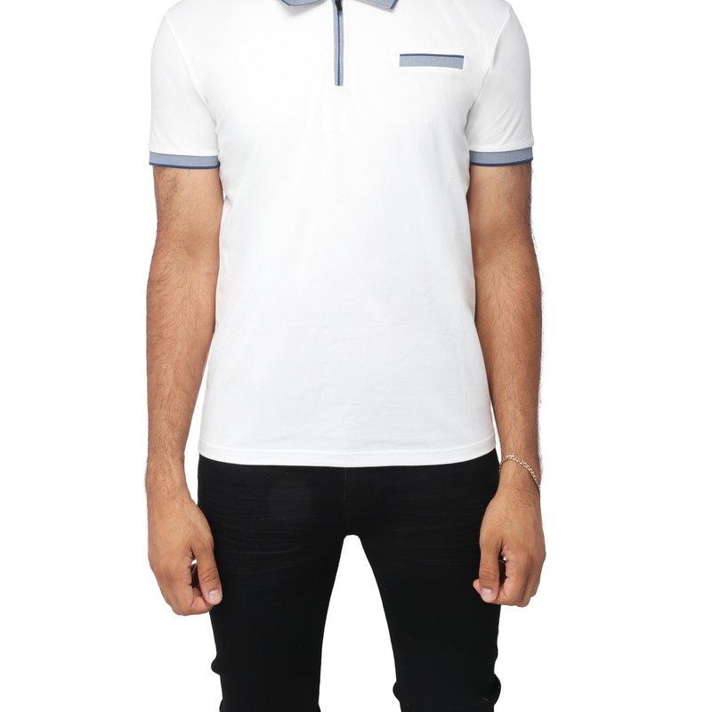 Shop X-ray Mens Polo Shirts Short Sleeve In White