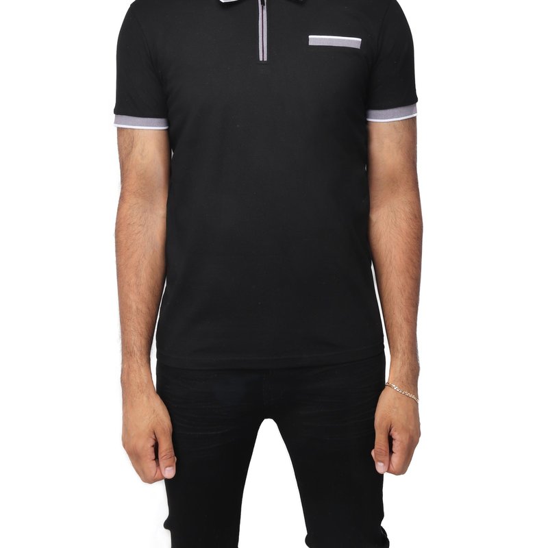 Shop X-ray Mens Polo Shirts Short Sleeve In Black