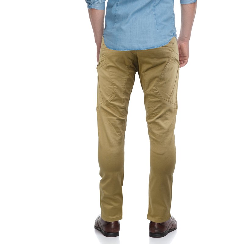 Shop X-ray Men's Slim Look Cargo Pants In Blue