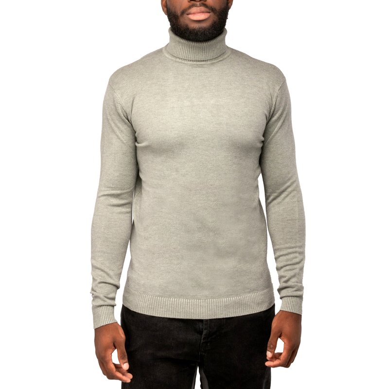 Shop X-ray X Ray Men's Turtleneck Mock Neck Pullover Sweater Big & Tall Available In Yellow