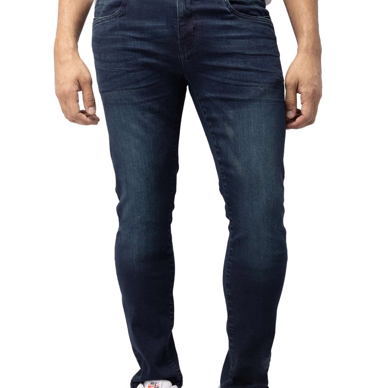 Shop X-ray Slim Fit Basic Casual Denim Jeans In Blue