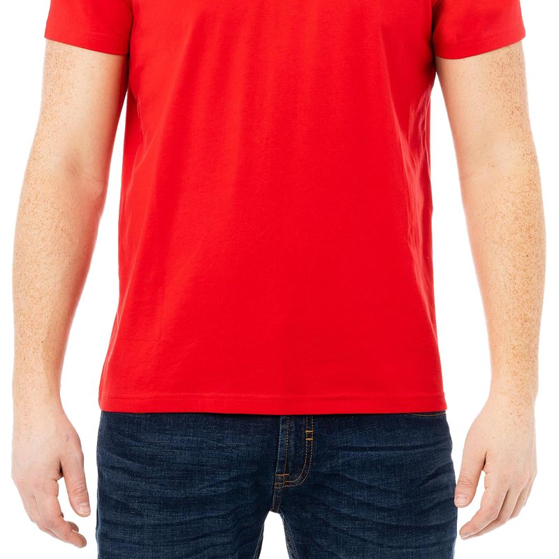 Shop X-ray X Ray Men's Basic V-neck Short Sleeve T-shirt In Red