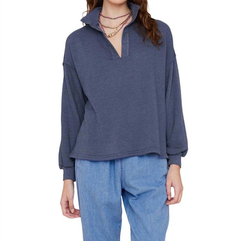 Shop Xirena Reid Sweatshirt In Blue