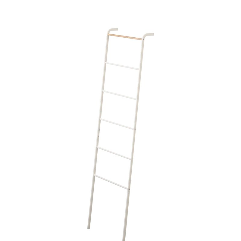 Yamazaki Home Blanket Ladder In White