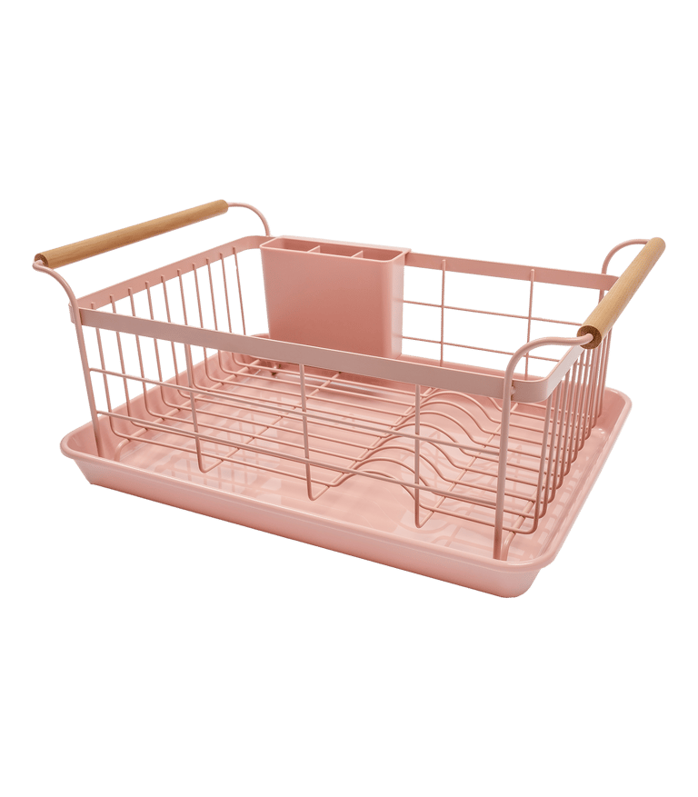 Dish Rack - Pink