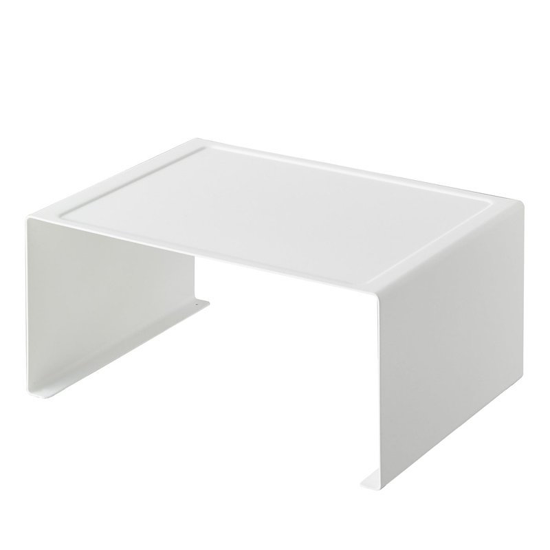 Yamazaki Home Stackable Countertop Shelf In White
