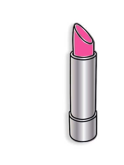 Yesterdays Pink Lipstick Pin product
