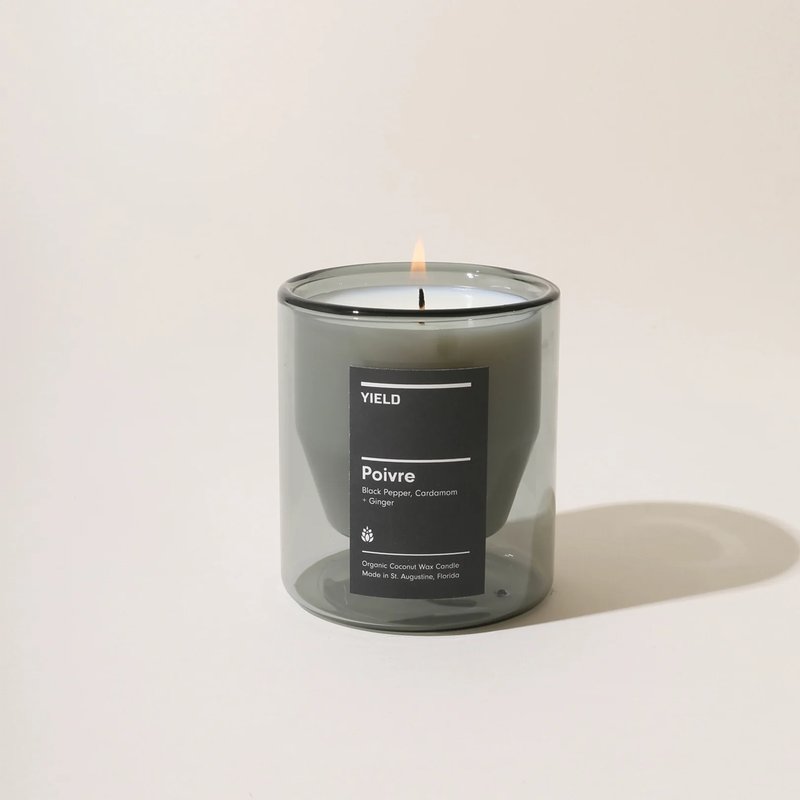 Yield Candle In Grey