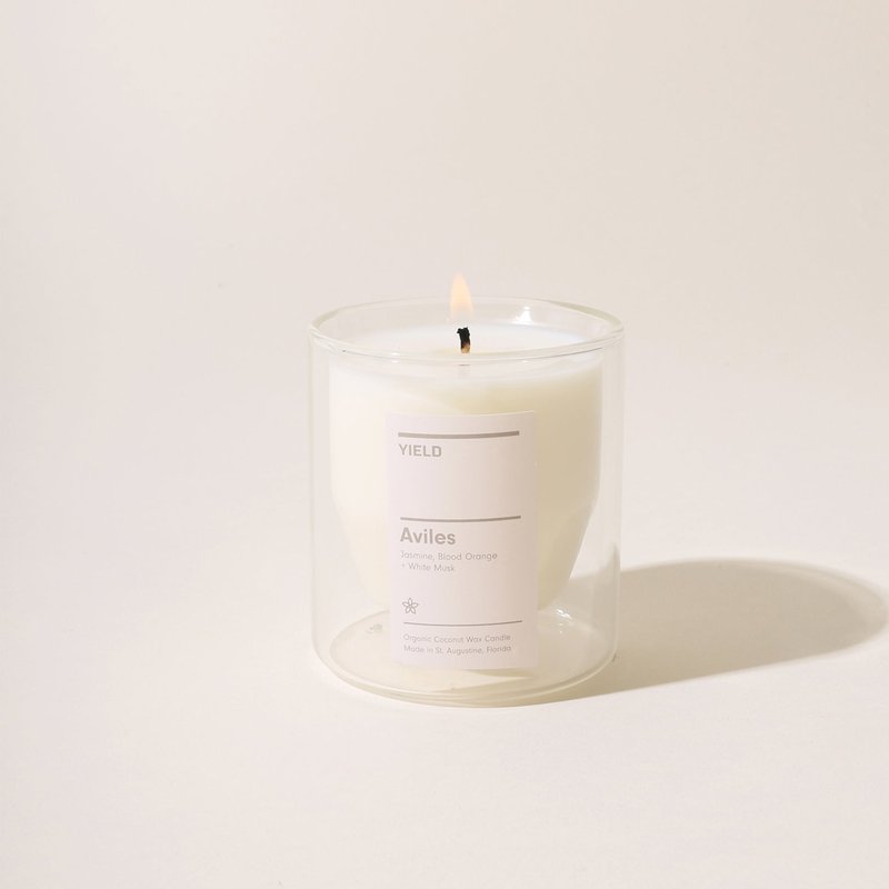 Yield Candle In Black