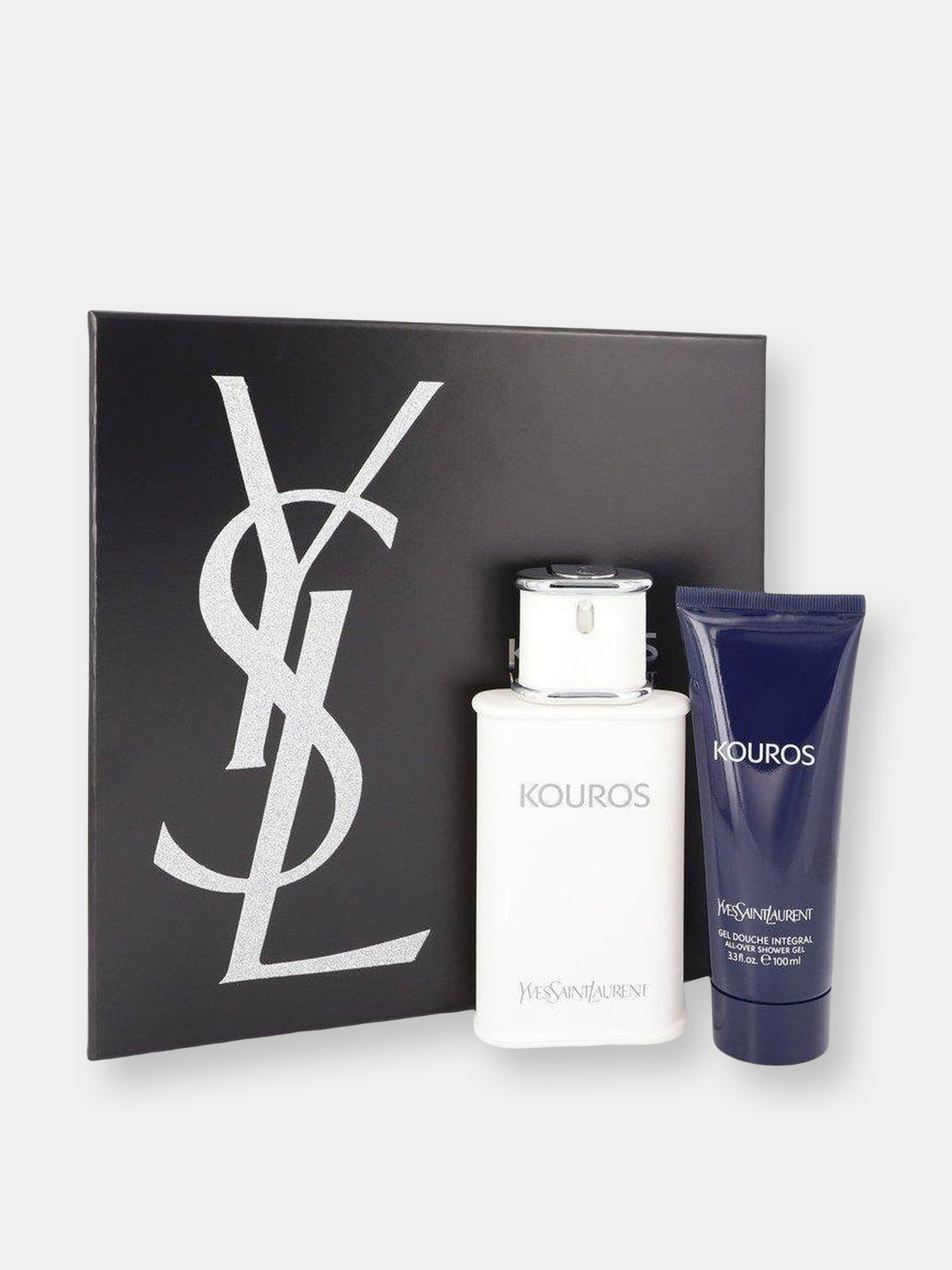 Royall Fragrances Yves Saint Laurent Kouros By Yves Saint Laurent Gift Set -- 3.3 oz Eau De Toilette Spray + 3.3 oz Sh