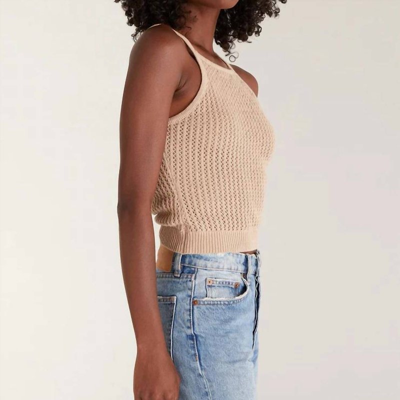 Shop Z Supply Diana Sweater Tank In Brown