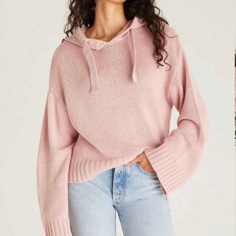 Shop Z Supply Harley Hoodie Sweater In Pink