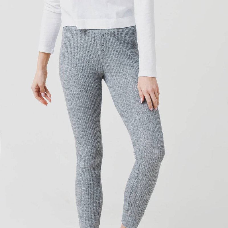 Shop Z Supply Lover Thermal Legging In Grey