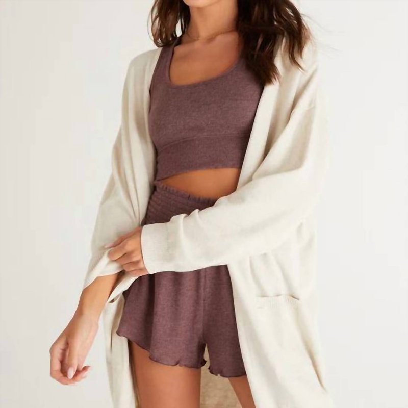 Shop Z Supply Staying In Cardigan In White