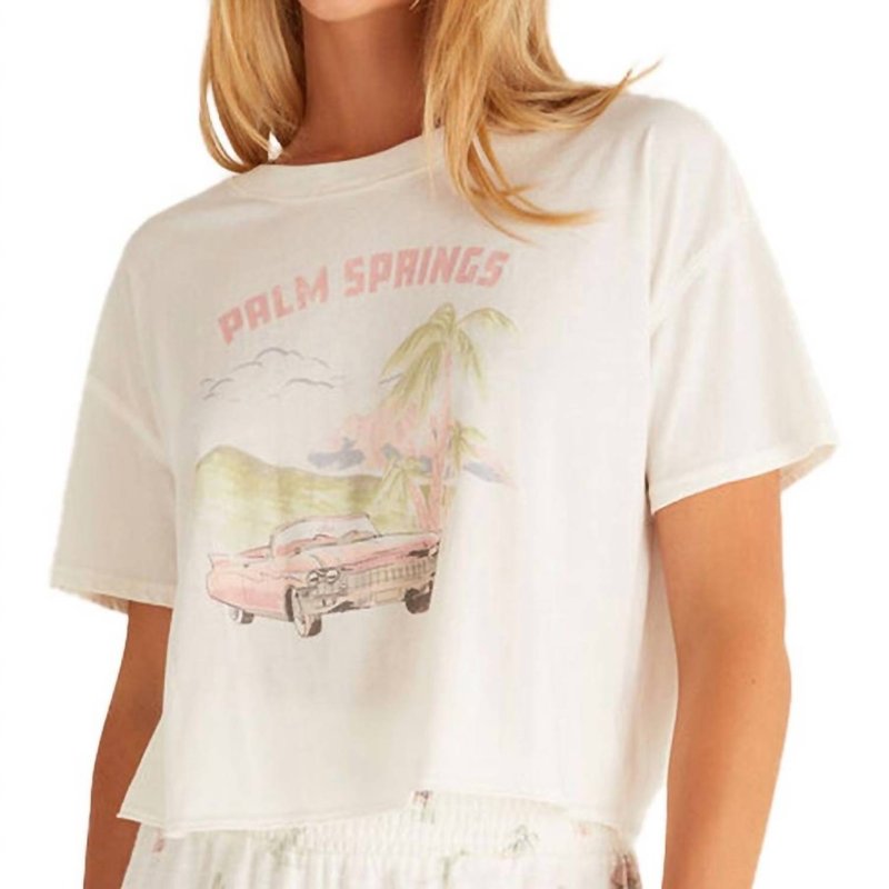 Shop Z Supply Vintage Palm Springs Tee In White