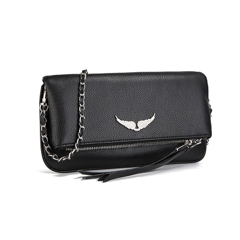 Shop Zadig & Voltaire Women Clutch Handbags In Black