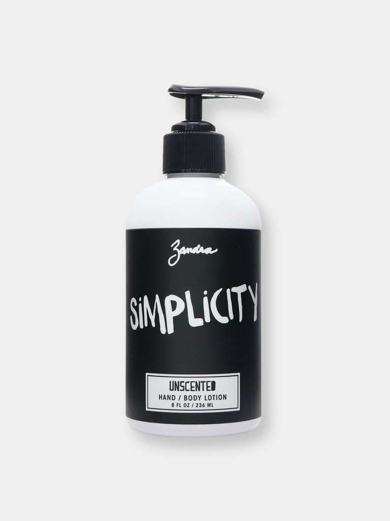 Simplicity Hand & Body Lotion