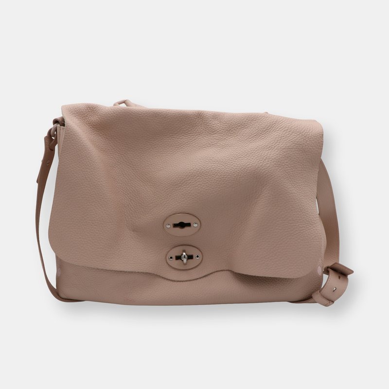 Zanellato Postina Medium Leather Top-handle Bag In Pink