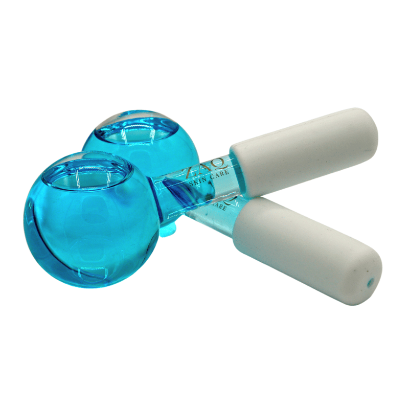 Zaq Ice Globes Cooling Globes For The Face And Eyes In Blue