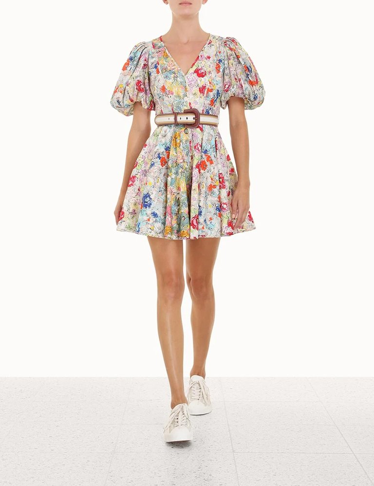 Clover Panelled Mini Dress