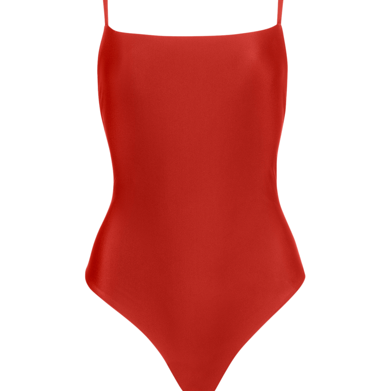Shop Zonarch Iman One Piece In Red